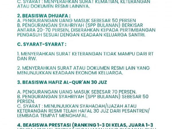 PP Mahasina Luncurkan Beragam Beasiswa