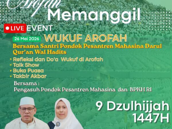 Padang Arafah Memanggil Kita Semua