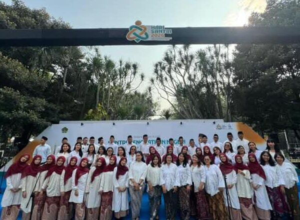 Pada Hari Santri, Tim Paduan Suara PP Mahasina Tampil di Kementerian Agama Pusat
